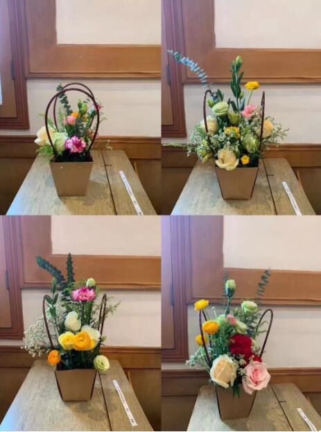 以花之名，遇見(jiàn)美好-奧鵬杭州學(xué)習(xí)中心“藝術(shù)插花”活動(dòng)