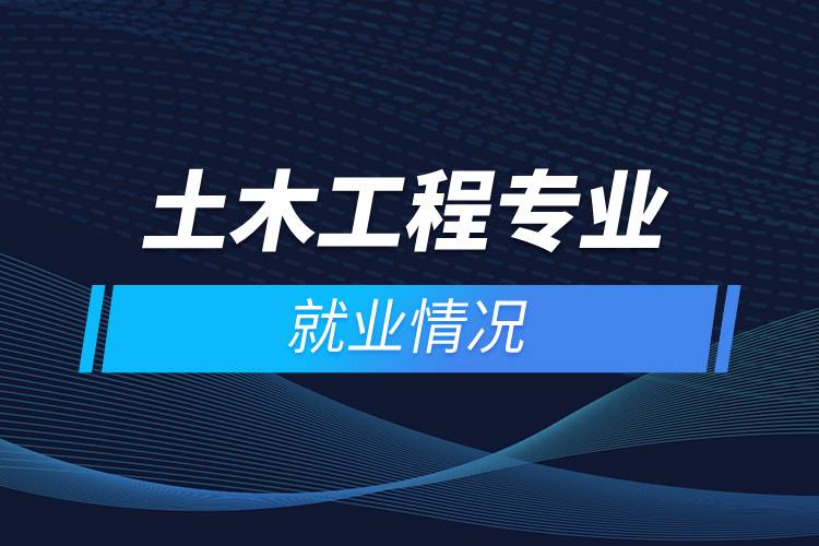 土木工程專(zhuān)業(yè)就業(yè)情況