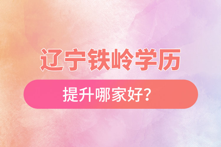 遼寧鐵嶺學(xué)歷提升哪家好？