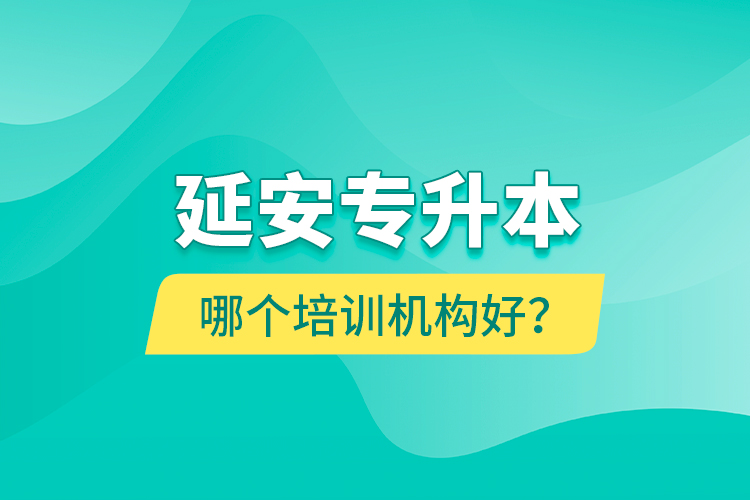 延安專升本哪個培訓機構好？