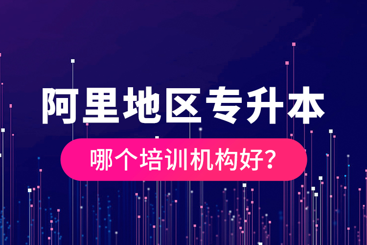 阿里地區(qū)專升本哪個(gè)培訓(xùn)機(jī)構(gòu)好？